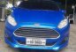 Blue Ford Fiesta 2017 at 30000 km for sale -1
