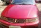 Selling Red Mitsubishi Lancer 2001 Manual Gasoline -1