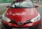 Red Toyota Vios 2018 at 5000 km for sale -1