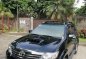 Black Toyota Fortuner 2014 Automatic Diesel for sale -0