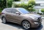 Selling Brown Hyundai Santa Fe 2013 Automatic Diesel at 69000 km -2