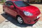 Red Mitsubishi Mirage 2016 for sale in Talisay-0