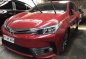 Red Toyota Corolla altis 2018 Manual Gasoline for sale -2