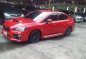 Red Subaru Wrx 2014 Sedan for sale in Pasig-1