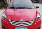 Red Toyota Vios 2012 for sale in Cebu -1