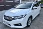 White Honda City 2017 at 30000 km for sale-0