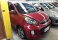 Red Kia Picanto 2015 for sale in Antipolo -1
