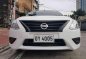 White Nissan Almera 2017 Manual Gasoline for sale -1