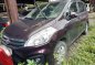 Red Suzuki Ertiga 2018 Manual Gasoline for sale -2