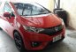 Red Honda Jazz 2015 Automatic Gasoline for sale -1