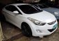 White Hyundai Elantra 2012 Manual Gasoline for sale -3