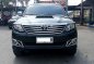 Black Toyota Fortuner 2014 Automatic Diesel for sale  -0