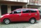 Sell Red 2015 Toyota Innova in Quezon City-0