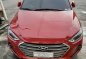 Sell Red 2016 Hyundai Elantra at 6200 km-0