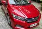 Selling Red Honda City 2016 Automatic Gasoline at 49000 km-0