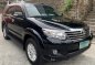 Black Toyota Fortuner 2012 for sale -1
