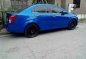 Blue Chevrolet Sonic 2013 Automatic Gasoline for sale-2