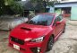 Red Subaru Wrx 2015 at 21000 km for sale -1