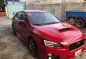 Red Subaru Wrx 2015 at 21000 km for sale -0