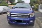 Sell Blue 2013 Ford Ranger in Quezon City-0
