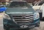 Selling Green Toyota Innova 2015 Automatic Diesel -1