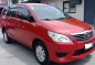 Red Toyota Innova 2013 at 83000 km for sale -0