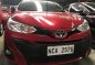 Red Toyota Yaris 2018 for sale in Quezon City -0