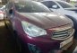 Selling Red Mitsubishi Mirage g4 2017 Automatic Gasoline -1