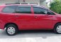 Red Toyota Innova 2013 at 83000 km for sale -6