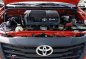 Red Toyota Hilux 2013 Manual Diesel for sale -3