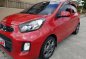Selling Red Kia Picanto 2016 at 19000 km-1