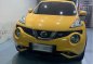Yellow Nissan Juke 2016 Automatic Gasoline for sale -0