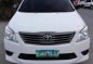 White Toyota Innova 2013 for sale in Talisay-0