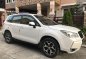 Sell White 2014 Subaru Forester Automatic Gasoline at 44000 km -1