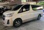 Pearlwhite Toyota Hiace 2019 for sale in Quezon City -1