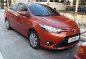 Sell Orange 2016 Toyota Vios at 28000 km -1