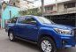 Sell Blue 2018 Toyota Hilux at 13900 km -0