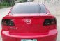 Red Mazda 3 2007 for sale in Cebu -4