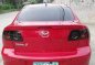 Red Mazda 3 2007 for sale in Cebu -4