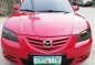 Red Mazda 3 2007 for sale in Cebu -2