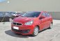 Red Mitsubishi Mirage G4 2018 Automatic Gasoline for sale -0