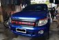 Sell Blue 2014 Ford Ranger at 99000 km -2