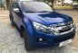 Blue Isuzu D-Max 2016 Manual Diesel for sale -0