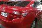 Red Toyota Vios 2016 Automatic Gasoline for sale -3