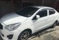 Selling White Mitsubishi Mirage G4 2015 Automatic Gasoline-0