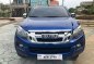 Blue Isuzu D-Max 2016 Manual Diesel for sale -1