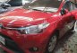 Red Toyota Vios 2016 Automatic Gasoline for sale -1