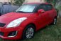 Red Suzuki Swift 2016 Automatic Gasoline for sale -2