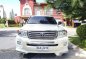 White Toyota Land Cruiser 2015 Automatic Diesel for sale -1