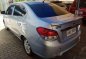 Silver Mitsubishi Mirage g4 2014 Automatic Gasoline for sale-2